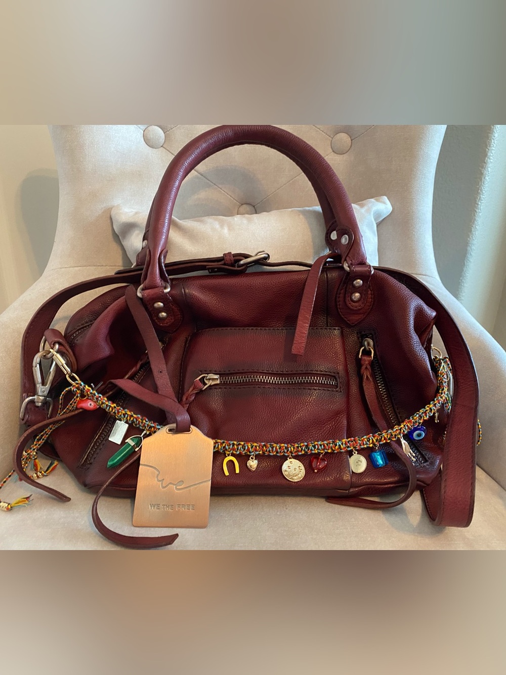 Free People We The Free Baby Emerson (Red Rock) like new - Picture 7 of 7